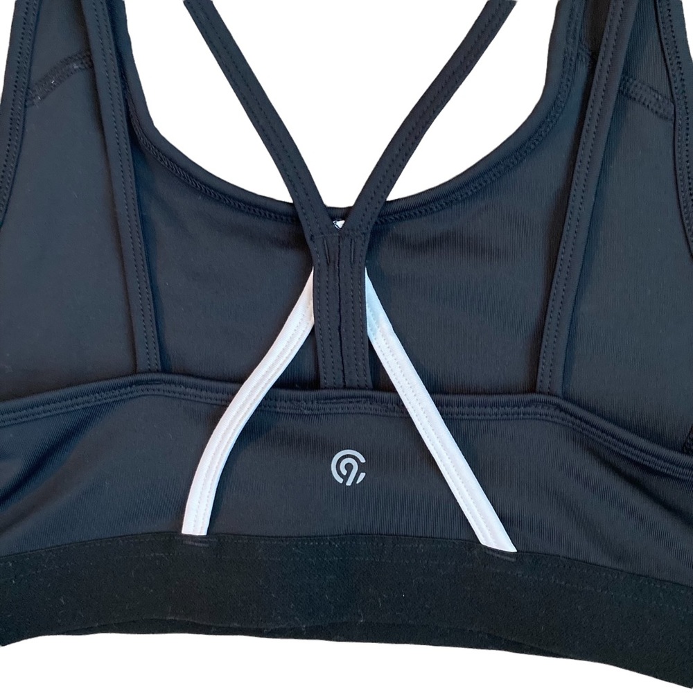 C9 Champion workout tank athletic tank top with attached black sports bra - Sz S - Picture 9 of 9